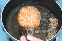 Пончики с кунжутом - Шаг 9 Пончики с кунжутом - Шаг 9