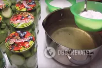 Мариновані кабачки з зеленню і перцем - Крок 9 Мариновані кабачки з зеленню і перцем - Крок 9