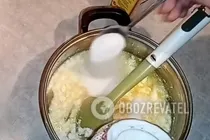 Солодкі сирні пончики - Крок 2 Солодкі сирні пончики - Крок 2