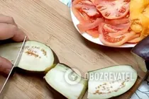 Квашеные баклажаны с овощами и сахаром - Шаг 1 Квашеные баклажаны с овощами и сахаром - Шаг 1