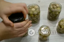 Маринованные шампиньоны с маслом и уксусом - Шаг 10 Маринованные шампиньоны с маслом и уксусом - Шаг 10