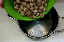 Маринованные шампиньоны с уксусом - Шаг 4 Маринованные шампиньоны с уксусом - Шаг 4