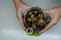 Маринованные шампиньоны с уксусом - Шаг 9 Маринованные шампиньоны с уксусом - Шаг 9