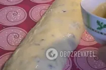 Штрудель с творогом - Шаг 9 Штрудель с творогом - Шаг 9