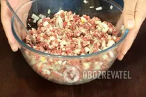 Штрудель з м'ясом - Крок 1 Штрудель з м'ясом - Крок 1