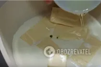 Сырный соус с травами - Шаг 3 Сырный соус с травами - Шаг 3