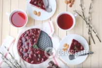 Чизкейк с вишней - Шаг 12 Чизкейк с вишней - Шаг 12