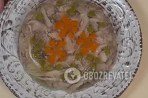 Холодец с желатином - Шаг 8 Холодец с желатином - Шаг 8