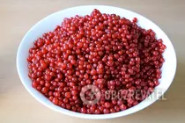 Желе з червоної смородини - Крок 1 Желе з червоної смородини - Крок 1