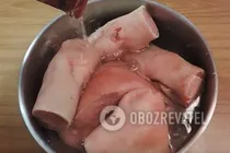 Холодец из свиной рульки - Шаг 1 Холодец из свиной рульки - Шаг 1