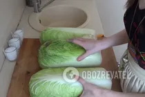 Капуста кимчи - Шаг 1 Капуста кимчи - Шаг 1