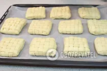Листкові булочки із сиром - Крок 17 Листкові булочки із сиром - Крок 17