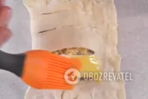 Листкові булочки з грибами - Крок 9 Листкові булочки з грибами - Крок 9