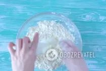 Листкові булочки з яблуками - Крок 4 Листкові булочки з яблуками - Крок 4