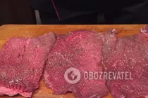 Ромштекс из говядины - Шаг 2 Ромштекс из говядины - Шаг 2