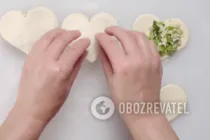 Слойки со шпинатом - Шаг 6 Слойки со шпинатом - Шаг 6