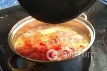Полента з м'ясом - Крок 5 Полента з м'ясом - Крок 5