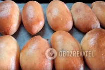 Пирожки на кефире - Шаг 8 Пирожки на кефире - Шаг 8