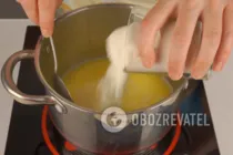 Профитроли с чесноком - Шаг 3 Профитроли с чесноком - Шаг 3