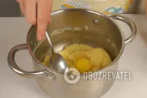 Профитроли с чесноком - Шаг 4 Профитроли с чесноком - Шаг 4