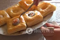 Волованы из слоеного теста - Шаг 7 Волованы из слоеного теста - Шаг 7