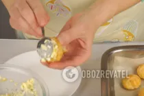 Профитроли с чесноком - Шаг 10 Профитроли с чесноком - Шаг 10