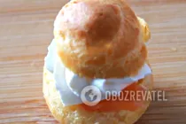 Профитроли с сыром - Шаг 7 Профитроли с сыром - Шаг 7