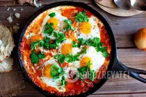 Яичница с помидорами - Шаг 7 Яичница с помидорами - Шаг 7