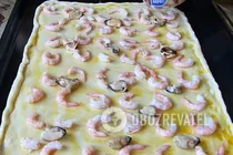 Піца з морепродуктами - Крок 3 Піца з морепродуктами - Крок 3
