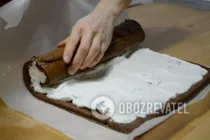 Рулет с вишней - Шаг 16 Рулет с вишней - Шаг 16