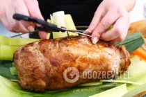 Рулет из индейки - Шаг 14 Рулет из индейки - Шаг 14