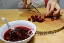 Рулет с вишней - Шаг 1 Рулет с вишней - Шаг 1