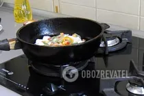 Яичница с овощами - Шаг 4 Яичница с овощами - Шаг 4