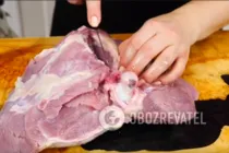 Рулет из индейки - Шаг 1 Рулет из индейки - Шаг 1