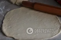 Пицца с шампиньонами - Шаг 4 Пицца с шампиньонами - Шаг 4