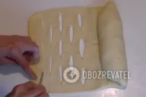 Рулет с яблоками - Шаг 8 Рулет с яблоками - Шаг 8