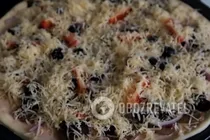 Пицца с шампиньонами - Шаг 7 Пицца с шампиньонами - Шаг 7