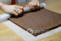 Рулет с вишней - Шаг 10 Рулет с вишней - Шаг 10
