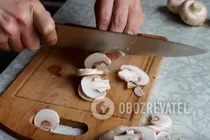 Різотто з грибами - Крок 1 Різотто з грибами - Крок 1