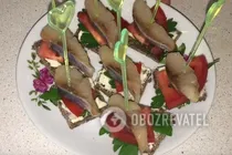 Канапе на шпажках - Шаг 3 Канапе на шпажках - Шаг 3