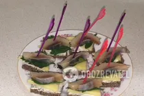 Канапе на шпажках - Шаг 7 Канапе на шпажках - Шаг 7