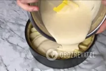 Заливний пиріг з яблуками - Крок 9 Заливний пиріг з яблуками - Крок 9