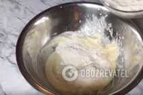 Заливний пиріг з яблуками - Крок 3 Заливний пиріг з яблуками - Крок 3