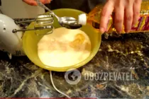 Заливной пирог с грибами - Шаг 5 Заливной пирог с грибами - Шаг 5