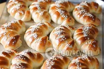 Рогалики на дрожжах - Шаг 9 Рогалики на дрожжах - Шаг 9