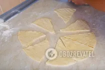 Рогалики с яблоками - Шаг 5 Рогалики с яблоками - Шаг 5