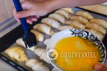 Рогалики с яблоками - Шаг 6 Рогалики с яблоками - Шаг 6