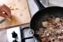 Паста с морепродуктами и сыром - Шаг 4 Паста с морепродуктами и сыром - Шаг 4