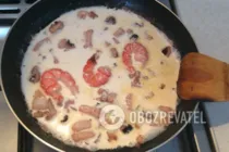 Паста с морепродуктами - Шаг 4 Паста с морепродуктами - Шаг 4