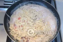 Паста с морепродуктами - Шаг 5 Паста с морепродуктами - Шаг 5